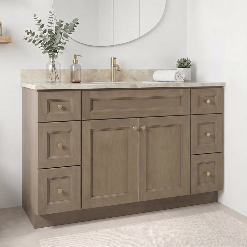 60" Shaker Bathroom Vanity – Willowdale – Single Sink