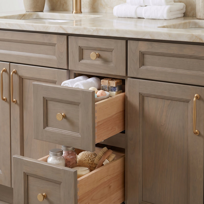 60" Shaker Bathroom Vanity – Willowdale – Double Sink