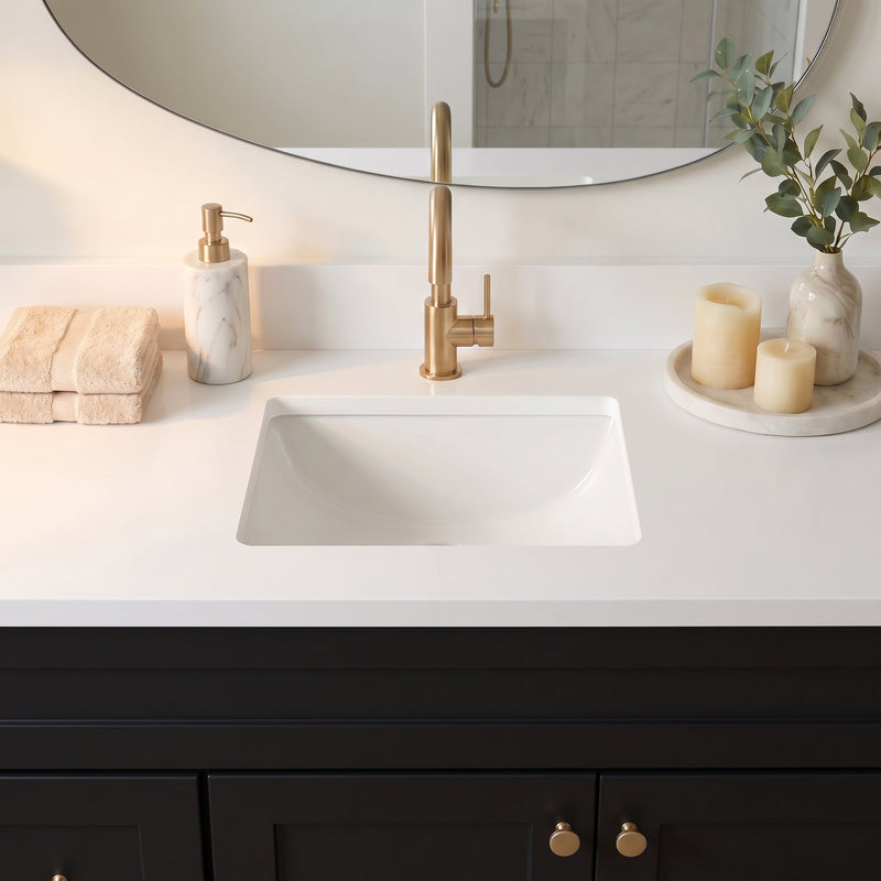 42" Shaker Bathroom Vanity – Black