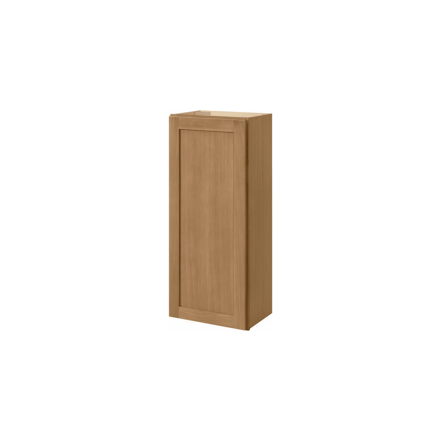18" Shaker Wall Cabinet – White Oak