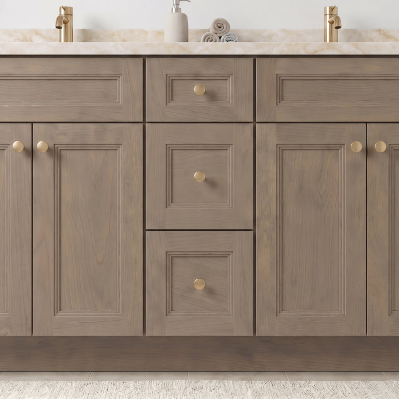 60" Shaker Bathroom Vanity – Willowdale – Double Sink
