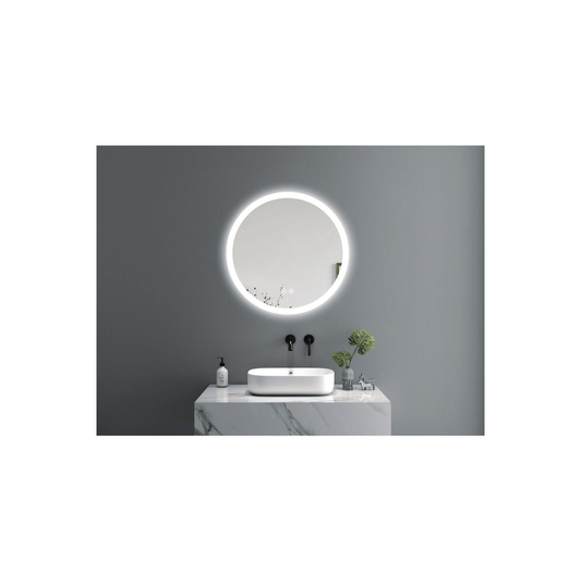 Oakline Round Perimeter LED Bathroom Mirror