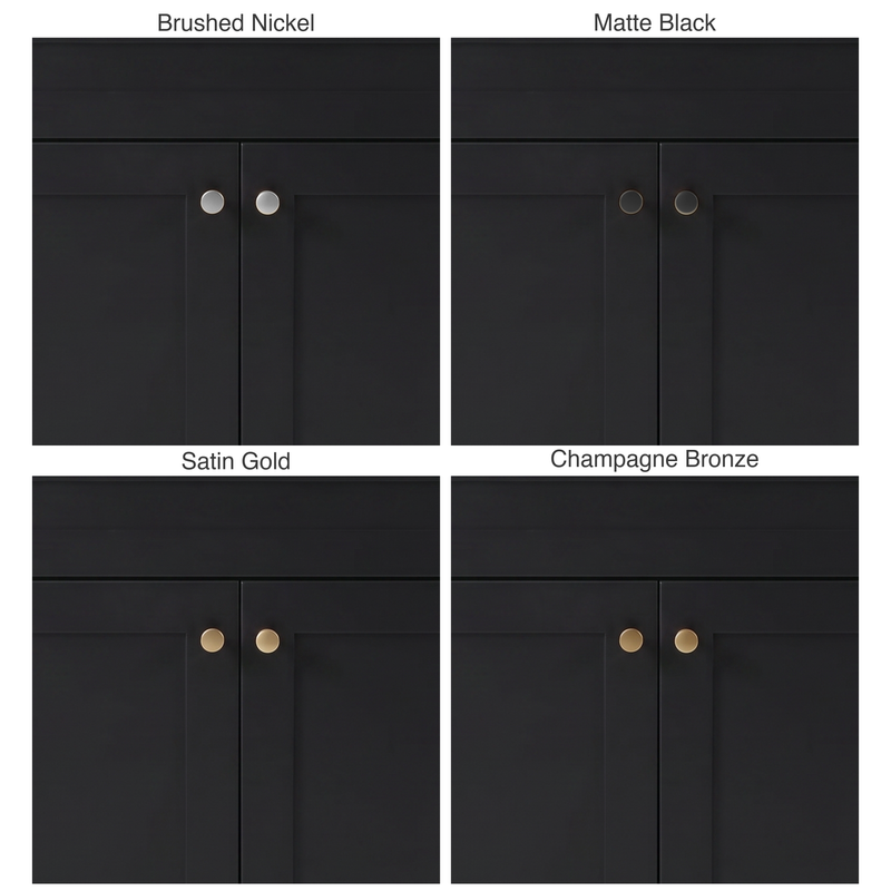 42" Shaker Bathroom Vanity – Black