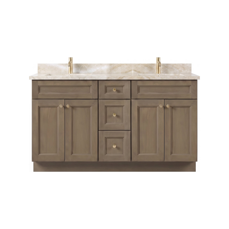 60" Shaker Bathroom Vanity – Willowdale – Double Sink